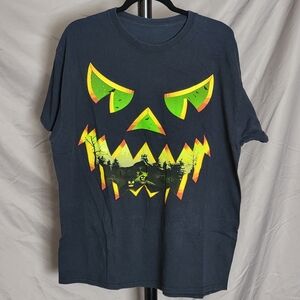 Jack O Lantern Face Halloween T-Shirt